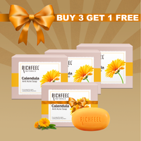 Richfeel Calendula Anti Acne Soap 75 g X 4 (B3G1)