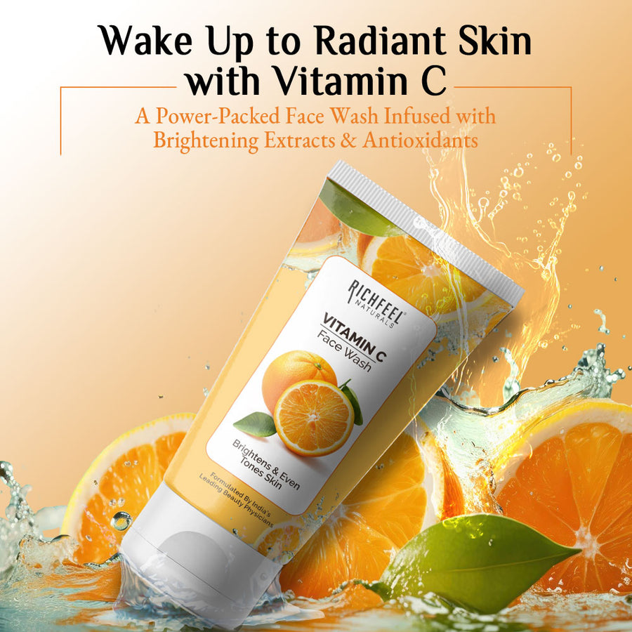 Richfeel Naturals Vitamin C Face Wash 100gm