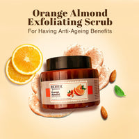 Richfeel Orange Almond Exfoliating Scrub 100 g Pack of 3