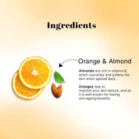 Richfeel Orange Almond Exfoliating Scrub 100 g Pack of 2