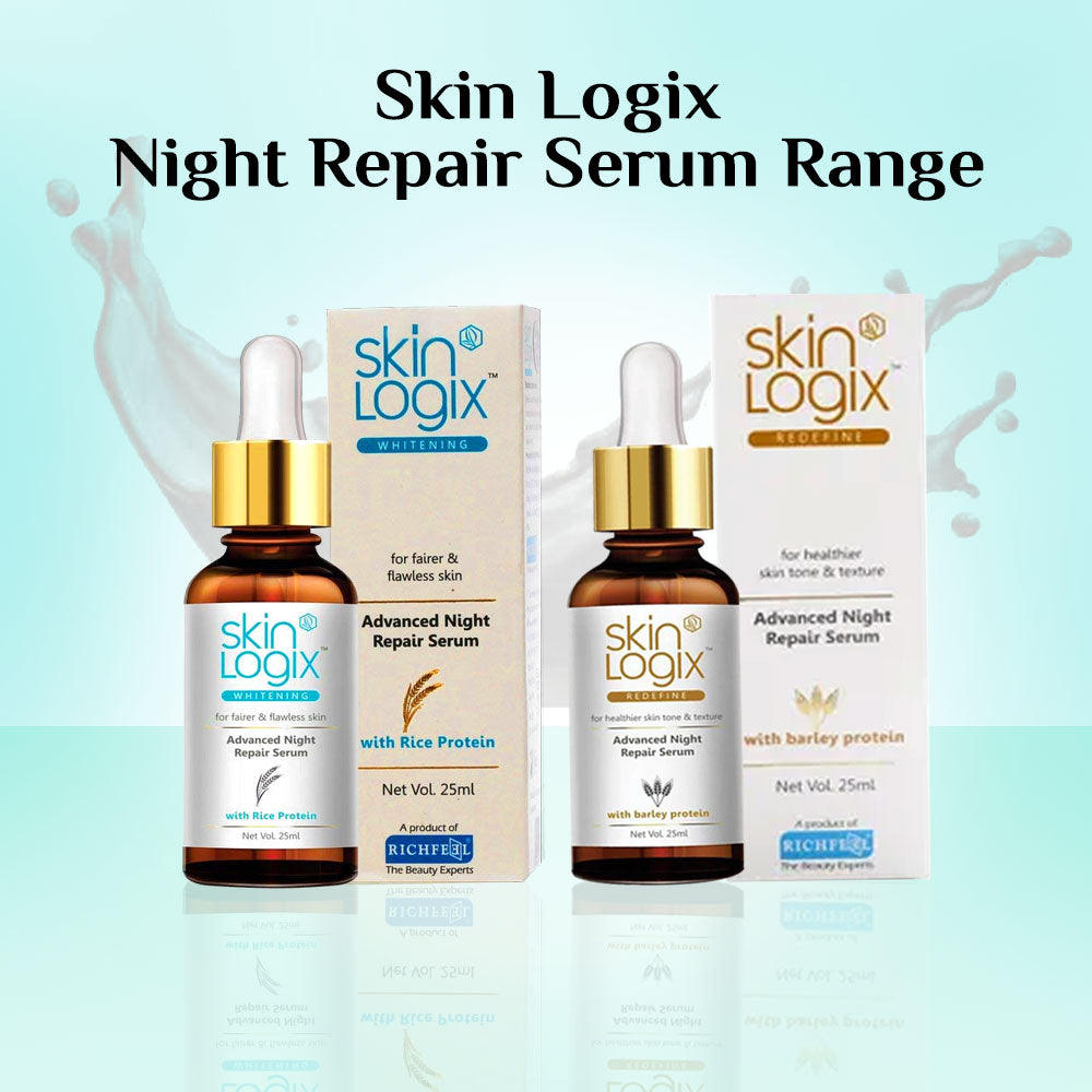 Richfeel Skin Logix Advance Whitening Night Repair Serum 25 ml Pack of 3