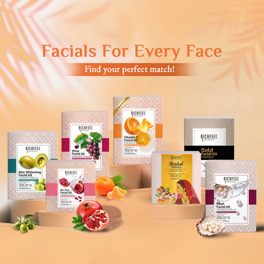 Richfeel Brightening Facial Kit Enriched With Vitamin C 250 gm