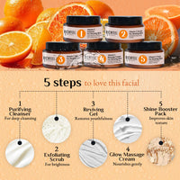 Richfeel Brightening Facial Kit Enriched With Vitamin C 250 gm