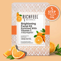 Richfeel Brightening Facial Kit Enriched With Vitamin C 250 gm