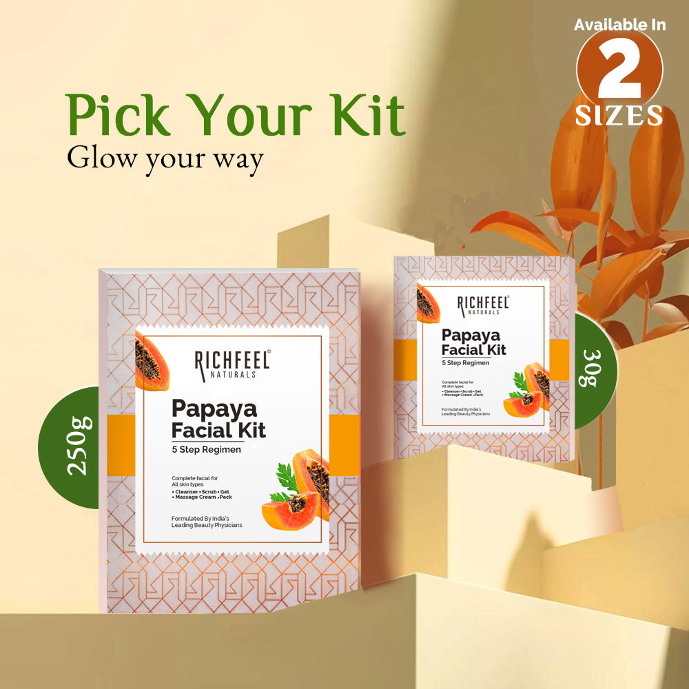 Richfeel Papaya Facial kit 5X6 gm