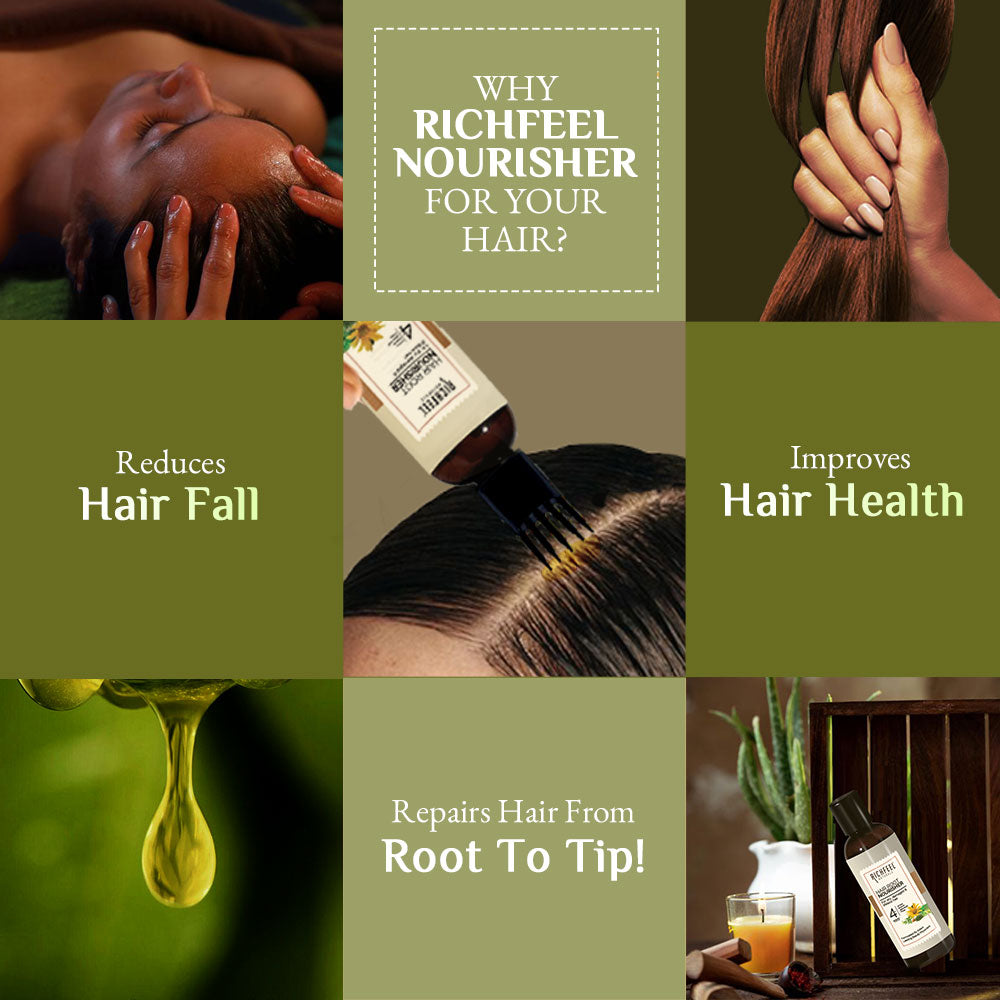 Richfeel Hair Root Nourisher 80 Ml Pack of 2