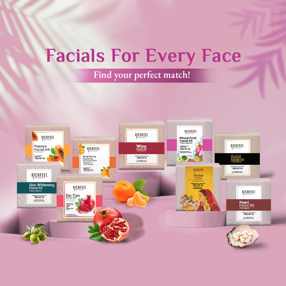 Richfeel Mixed Fruit Facial Kit 5x6 G