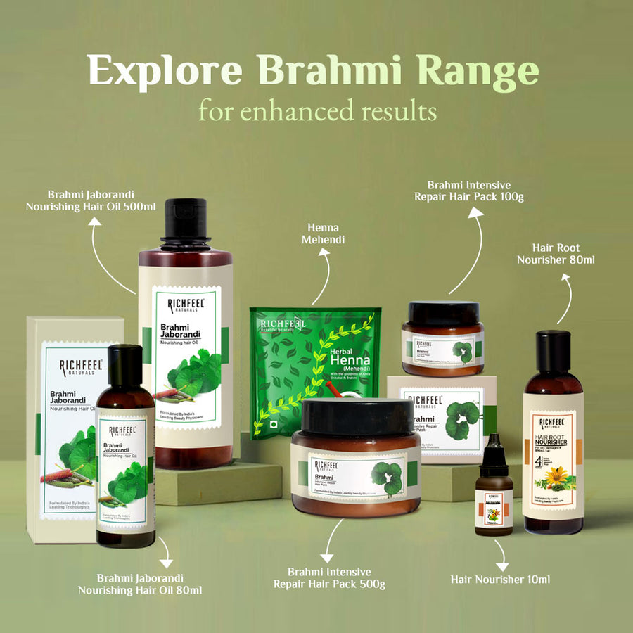 Richfeel Brahmi Jaborandi Hair Oil 500 ML Pack of 2