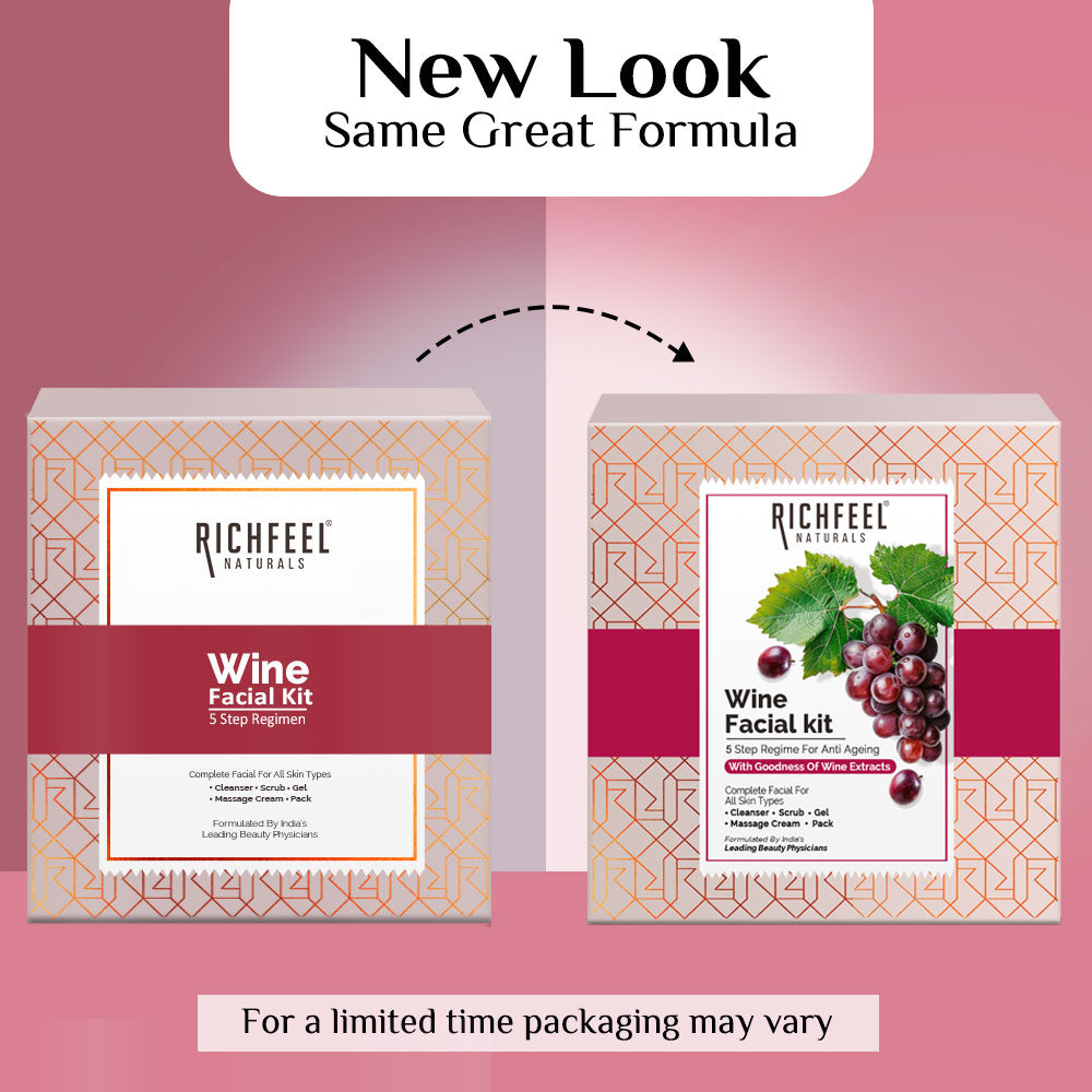 Richfeel Wine Facial Kit 30 gm