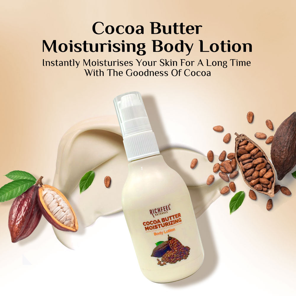 Richfeel Cocoa Butter Moisturizing Body Lotion 100 Ml