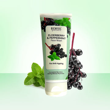 Richfeel Naturals Elderberry & Peppermint Face Wash 100gm