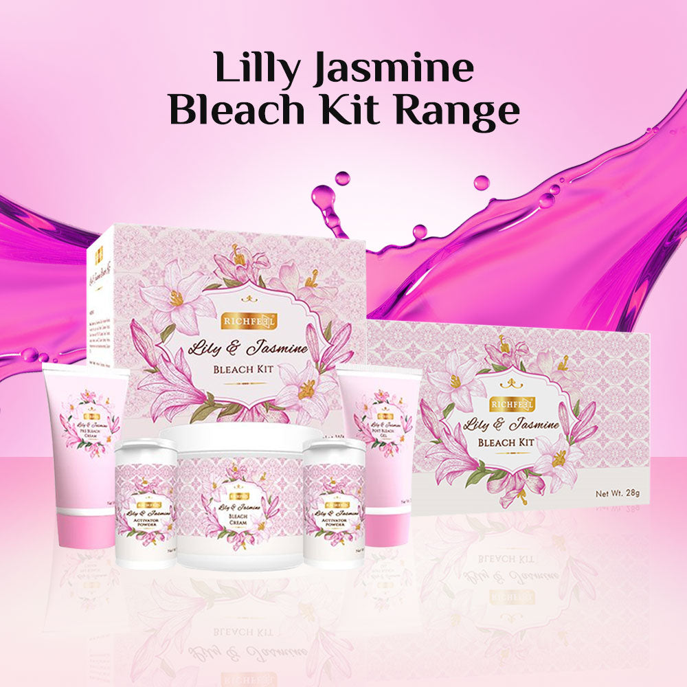 Richfeel Lily & Jasmine Bleach Kit 320 G Pack of 2