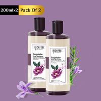 Richfeel Sulphate Free Shampoo 220 ml Pack 2