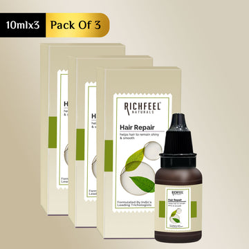 Richfeel Hair Repair Serum 10 ml Pack of 3