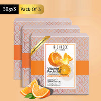 Richfeel Brightening Facial Kit Enriched With Vitamin C 30gm