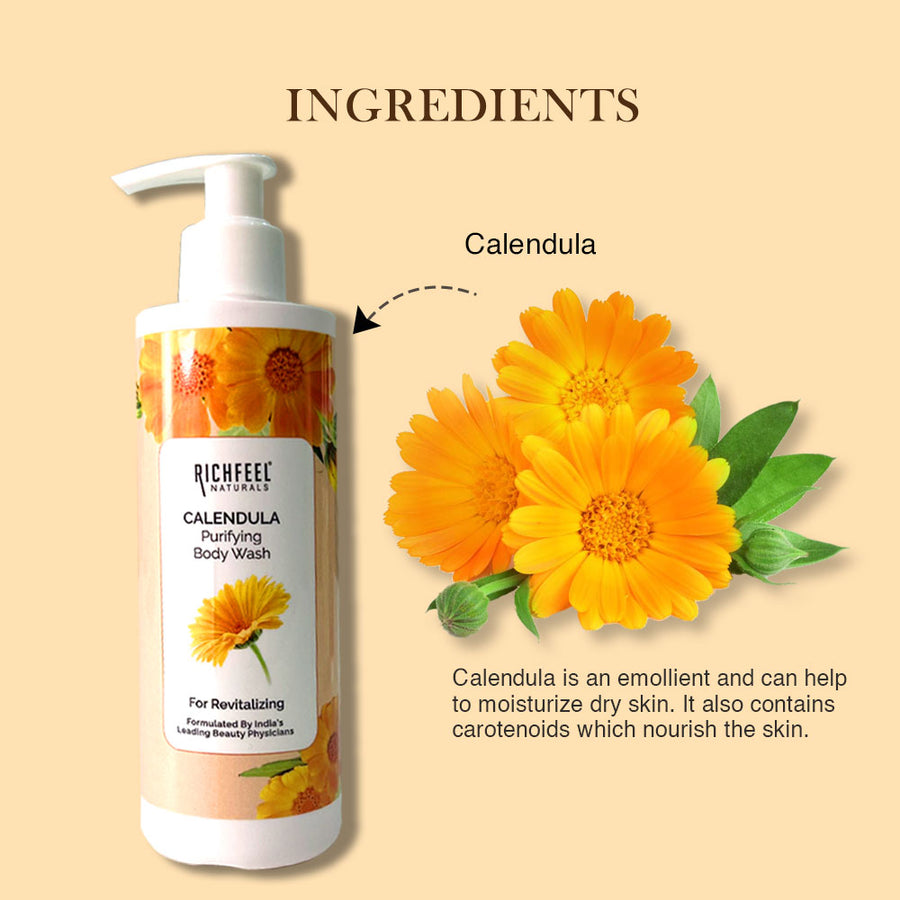 Richfeel Calendula Body Wash 200 Ml