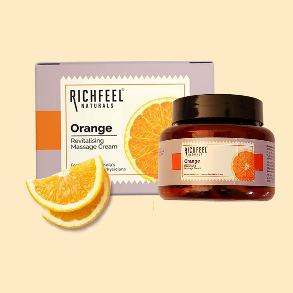 Richfeel Orange Revitalizing Massage Cream 100 g